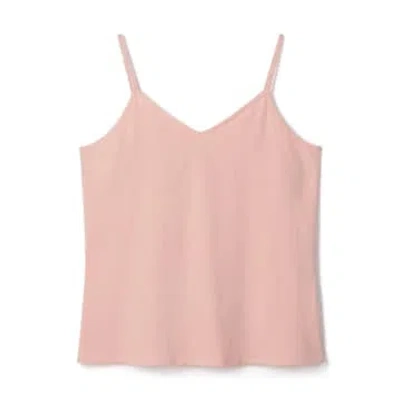 Shop Chalk Lauren Vest Top In Dusky Pink