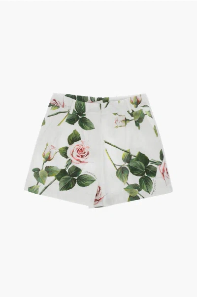 Shop Dolce & Gabbana Floral Shorts