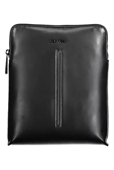 Shop Calvin Klein Black Polyester Shoulder Bag