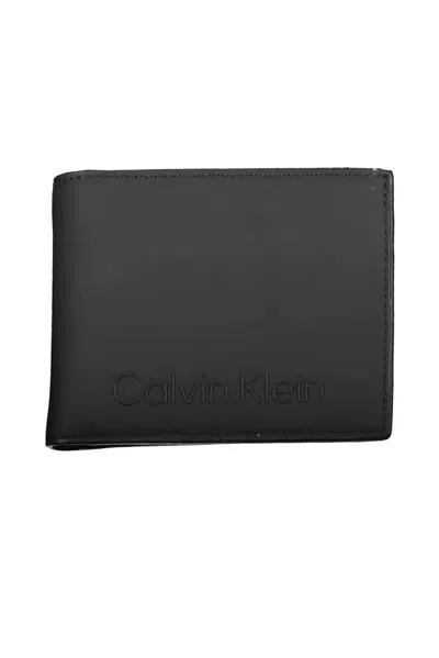 Shop Calvin Klein Black Polyester Wallet