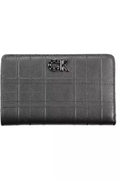 Shop Calvin Klein Black Polyethylene Wallet