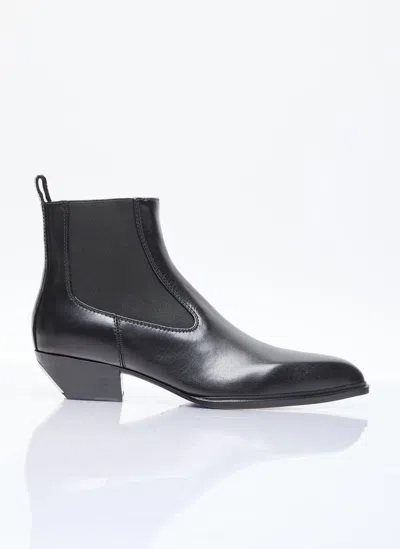 Shop Alexander Wang Slick 40 Ankle Boots In Black