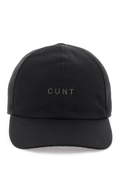 Shop Rick Owens Baseball Cap With Embroidery In Black