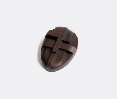 Origin Made Decorative Objects Dark Brown Uni In Dark Brown