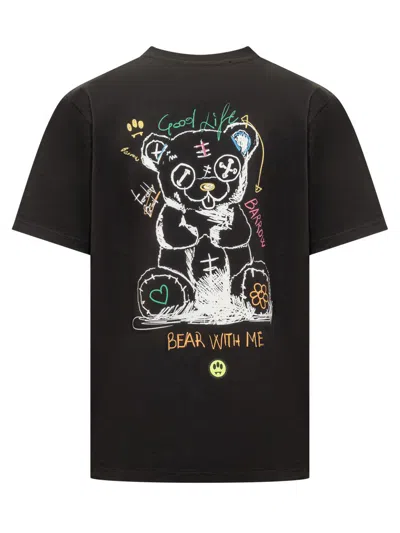 Shop Barrow T-shirt  Maxi Bear In Black