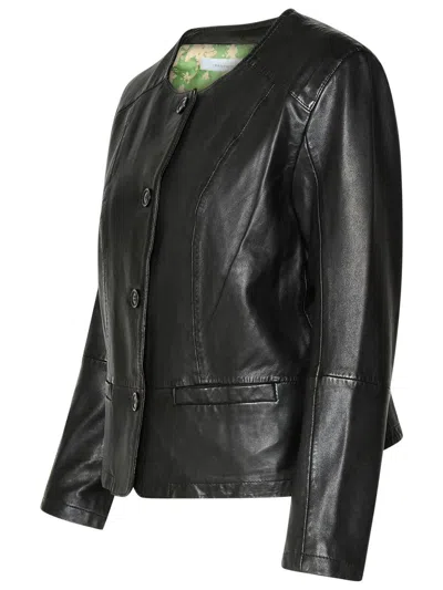 Shop Bully Black Leather Jacket
