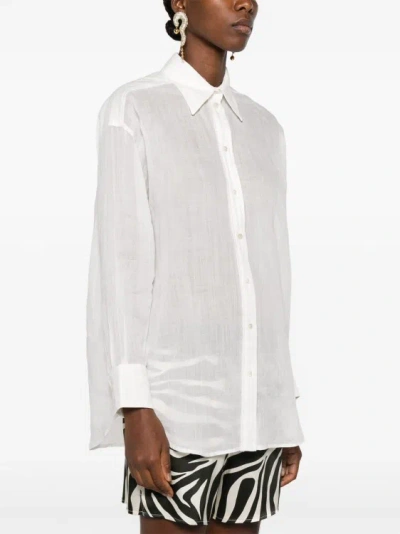 Shop Zimmermann White Alight Shirt