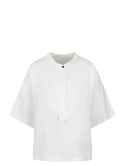 Shop Nine In The Morning Angela Shirt In White