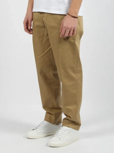 Shop Nine In The Morning Giove Slim Chino Pant In Brown