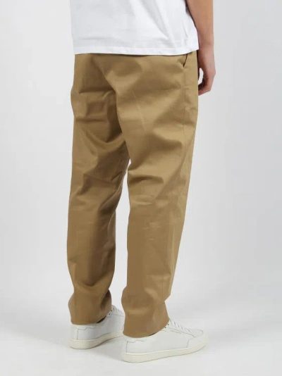 Shop Nine In The Morning Giove Slim Chino Pant In Brown