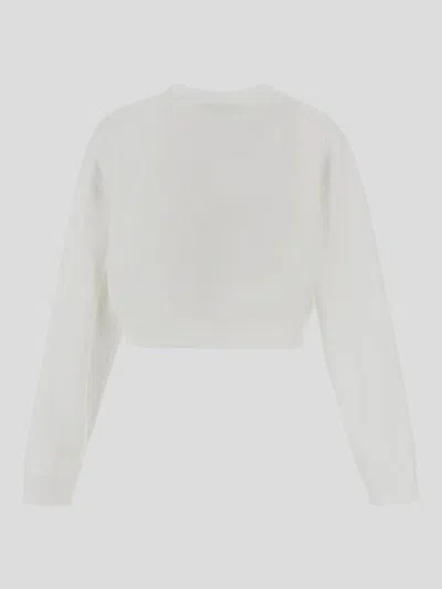Shop Dolce & Gabbana Dolce&gabbana Sweatshirt In Biancoottico