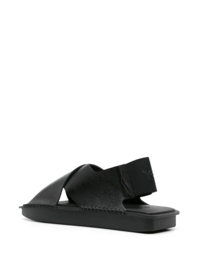 Shop Y-3 Black Sandals