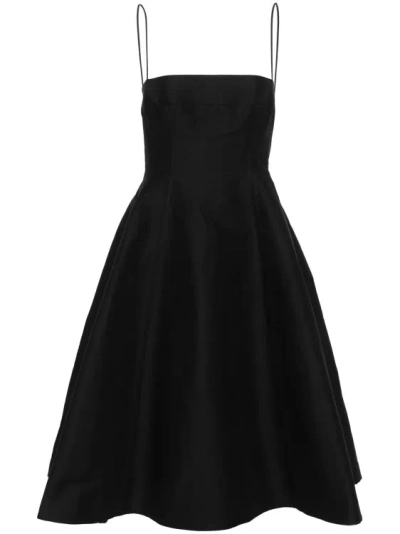 Shop Marni Black  Midi Dress