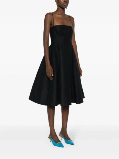 Shop Marni Black  Midi Dress