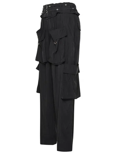 Shop Isabel Marant 'hadja' Lyocell Blend Trousers In Black