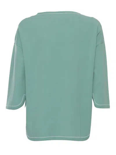 Kangra Cashmere Girocoll In Green