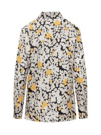 Shop Lanvin Daisy Bouquets Shirt In White