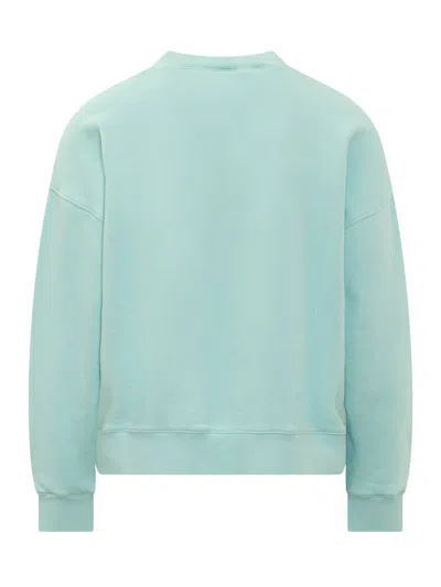 Shop Palm Angels Shark Sweatshirt In Blue