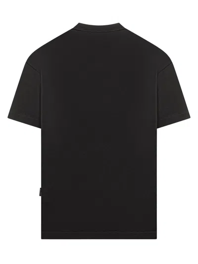Shop Palm Angels T-shirt With Seasonal Logo In Black