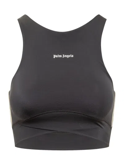 Shop Palm Angels Top Training In Black