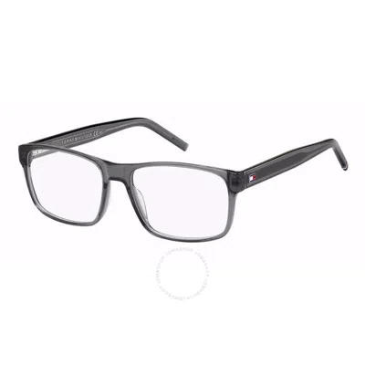 Shop Tommy Hilfiger Demo Pilot Men's Eyeglasses Th 1989 0kb7 57 In Grey