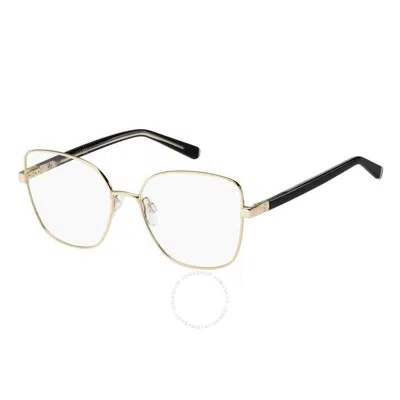 Tommy Hilfiger Demo Butterfly Ladies Eyeglasses Th 1962 0000 55 In Gold / Rose / Rose Gold