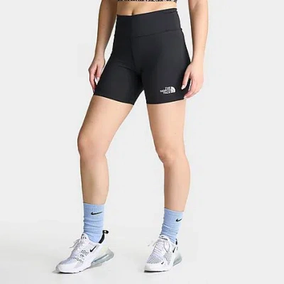 Shop The North Face Inc Women's High-waisted Logo Biker Shorts In Black