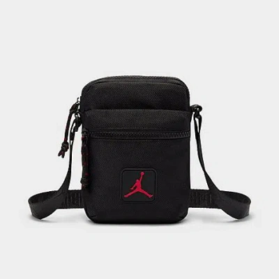 Shop Nike Jordan Rise Festival Bag (1l) In Red/black