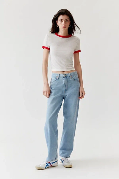 Shop Levi's Dad Jean In Light Blue, Women's At Urban Outfitters