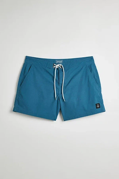 Shop Standard Cloth Fixed Waist Board Short In Blue Ashes, Men's At Urban Outfitters