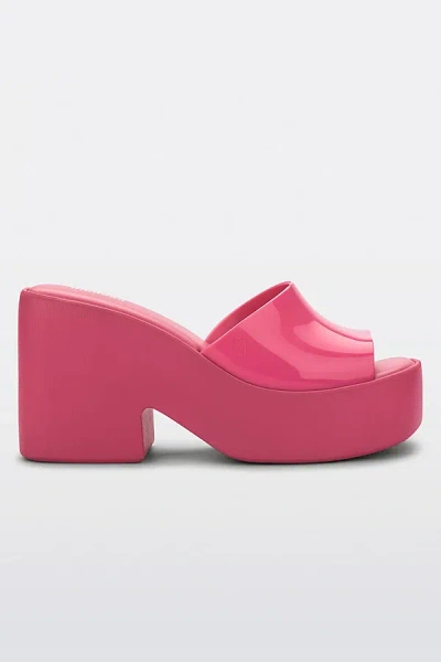 Melissa Posh Jelly Heel In Pink, Women's At Urban Outfitters In Pink