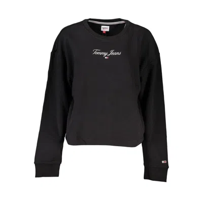 Shop Tommy Hilfiger Black Cotton Sweater
