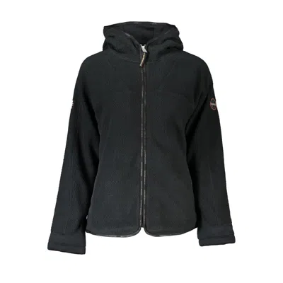 Shop Napapijri Black Polyester Jackets & Coat