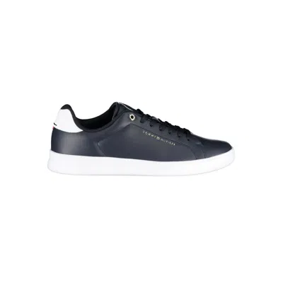 Shop Tommy Hilfiger Blue Polyester Sneaker