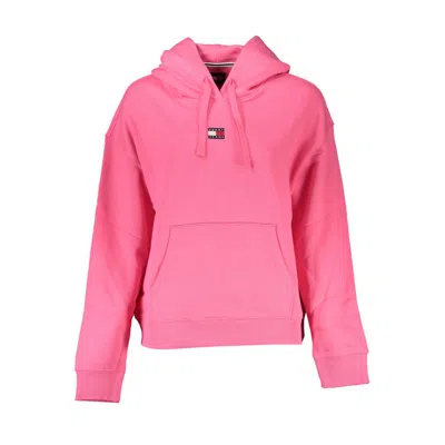 Shop Tommy Hilfiger Pink Cotton Sweater