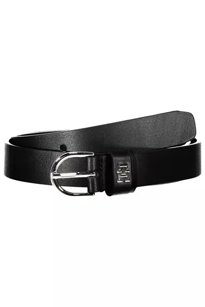 Shop Tommy Hilfiger Black Leather Belt