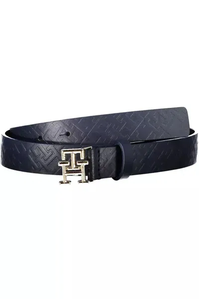 Shop Tommy Hilfiger Blue Leather Belt