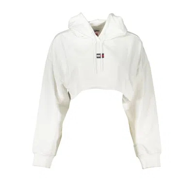 Shop Tommy Hilfiger White Cotton Sweater