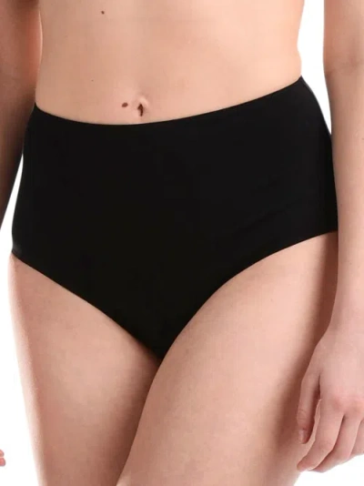 Shop Wolford Swim Essentials High-waist Bikini Bottom In Black