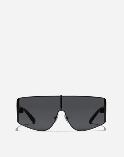 Shop Dolce & Gabbana نظارة شمسية Dg Sharped In Black