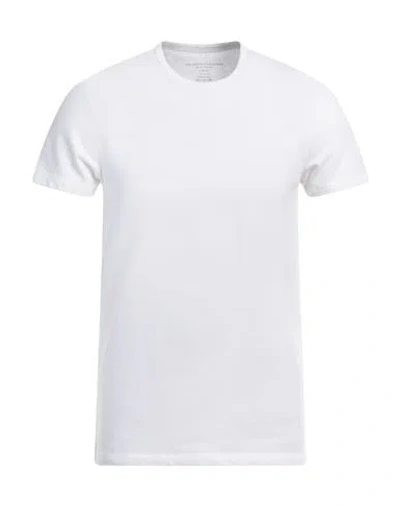 Majestic Filatures Man T-shirt Ivory Size M Cotton In White