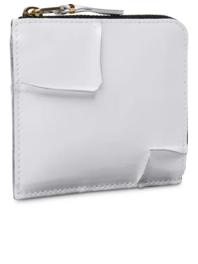 Shop Comme Des Garçons Medley' White Leather Wallet