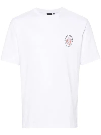 Shop Daily Paper Identity Ss T-shirt Clothing In White