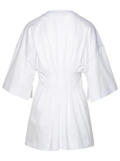 Shop Max Mara Giotto' White Cotton T-shirt