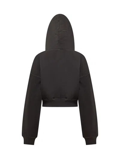Shop Dsquared2 Cropped Hoodie In Black