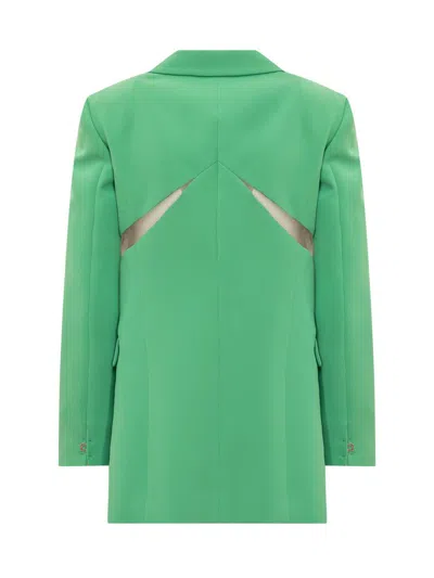 Shop Dsquared2 Cut Out Jacket In Green