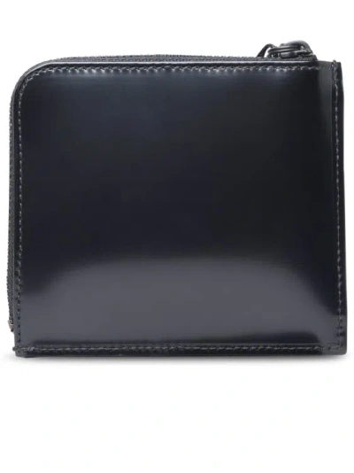 Shop Comme Des Garçons Medley' Black Leather Wallet