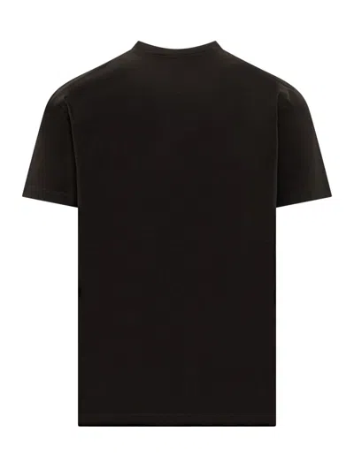 Shop Dsquared2 T-shirt With Canadian Twins Print In Black
