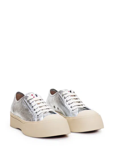 Shop Marni Sneaker Pablo In Silver