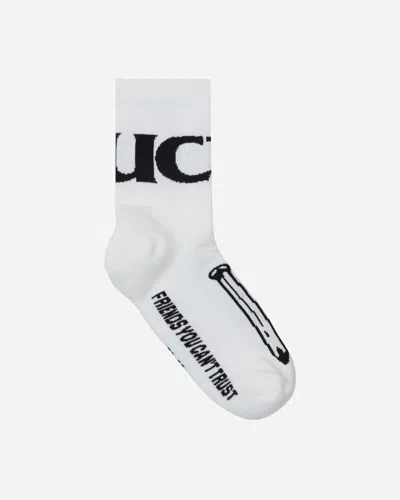 Shop Fuct Crucifixion Socks In White